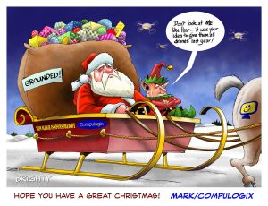 Compulogix Christmas Card 2019 - Grounded